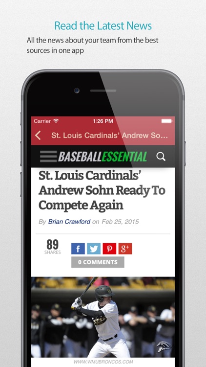 St. Louis Baseball Schedule Pro — News, live commentary, standings and more for your team!