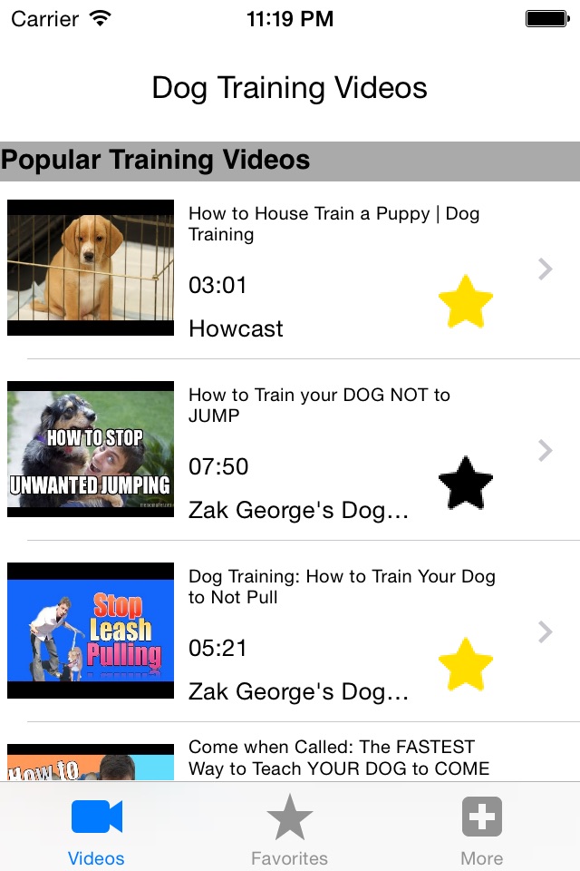 Dog Training Video Tutorials: Basics, Tricks & More! screenshot 2