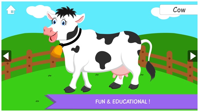 Peekaboo Farm Animals Lite - fun learning kids game(圖3)-速報App