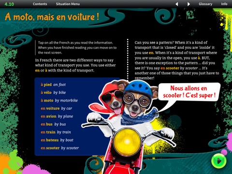 iCan Speak French Level 1 Module 7 screenshot 3