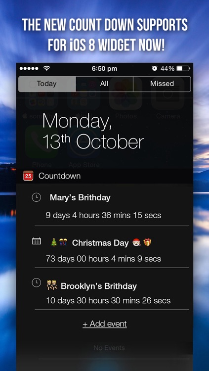 Countdown App Pro (Big Day Event Reminder & Digital Clock Timer Counter)
