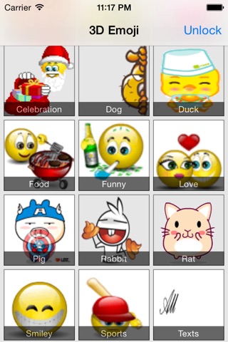 3D Emoji App screenshot 2