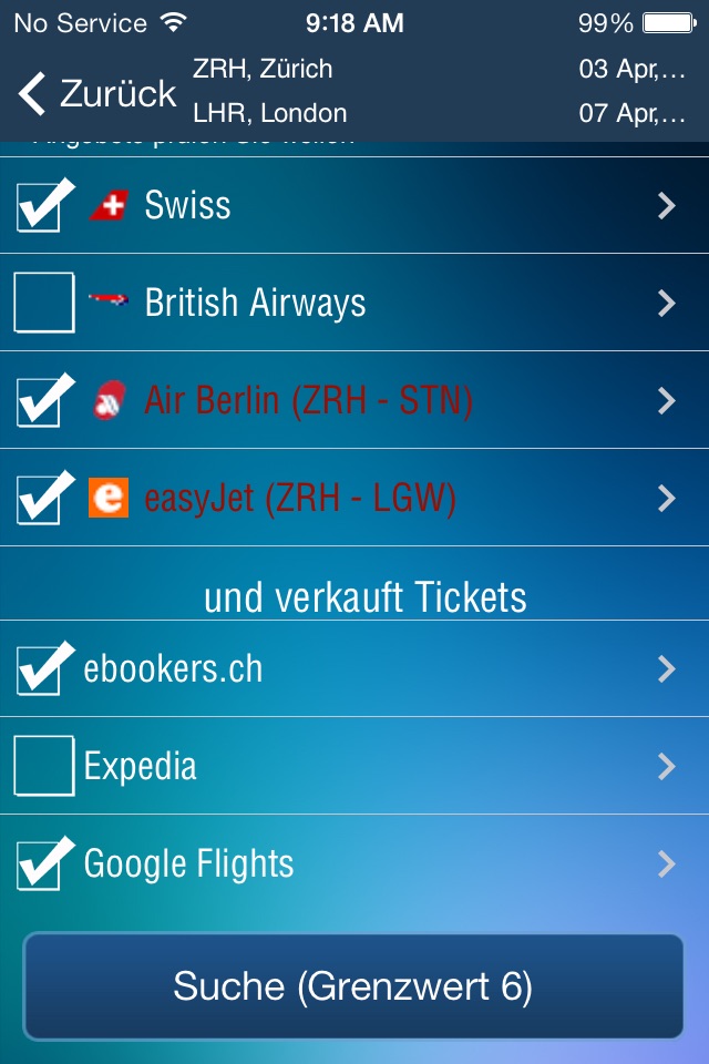 Zurich Airport (ZRH) + radar screenshot 4