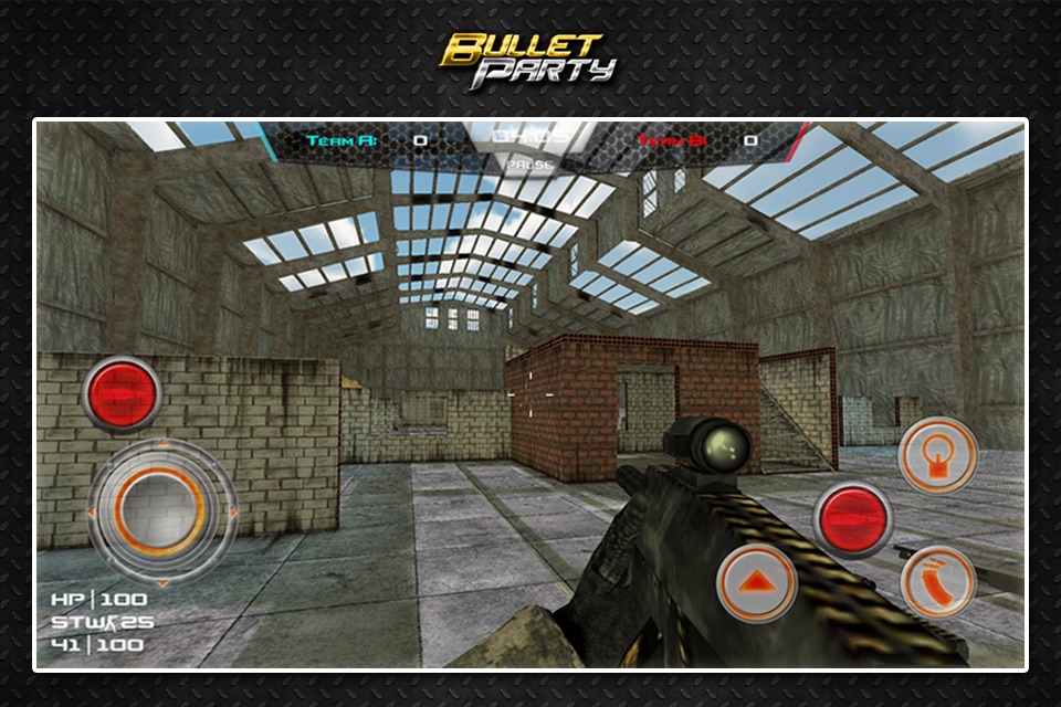 AAA Bullet Party - Online first person shooter (FPS) Best Real-Time Multip-layer Shooting Games screenshot 4