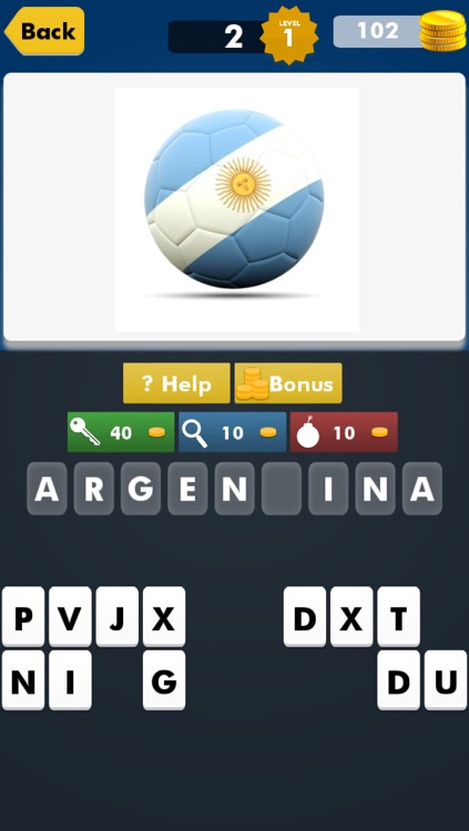 AAA Guess Flag ~  Football Soccer 2K15 Team Quiz Trivia