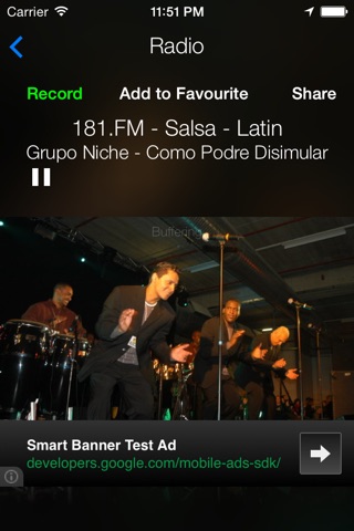Latin Jazz Music Radio Recorder screenshot 2