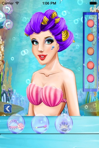 makeup games for free - mermaids games screenshot 3