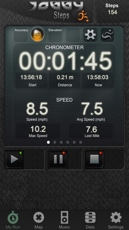 Joggy Steps - Fitness Pedometer Stopwatch for Running / Walking / Jogging - Free Edition