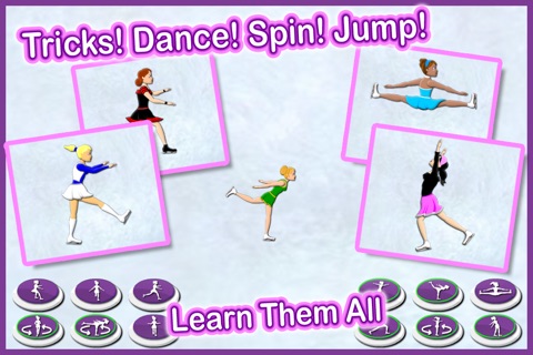 Gold Medal Figure Skating Game – Play Free Ice Skate Dance Girl Winter Sports Games screenshot 2