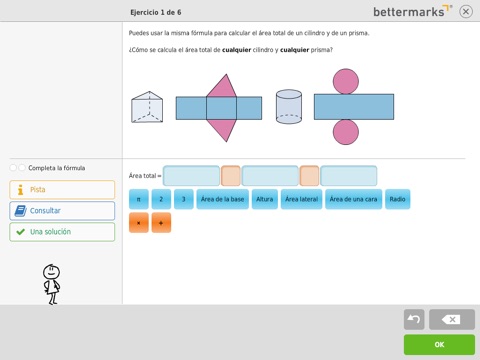 Sólidos 2: Prismas y cilindros screenshot 3