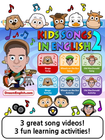 Screenshot #4 pour Kids Songs in English 2 HD