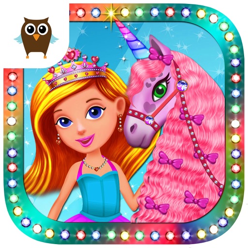 Princess Girls Club – Play Tea Party, Make a Dress for Princess and Take Care of the Unicorn (No Ads) Icon