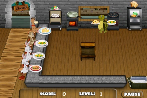 Pizza Ninja Diner Mania - Farm Animals Chef- Free screenshot 4