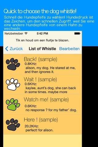 Dog Whistle Recorder screenshot 2
