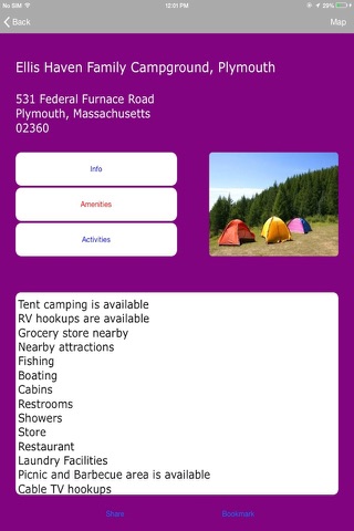 Massachusetts Camping Spots screenshot 4