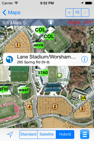 eMap VT : Virginia Tech screenshot 4