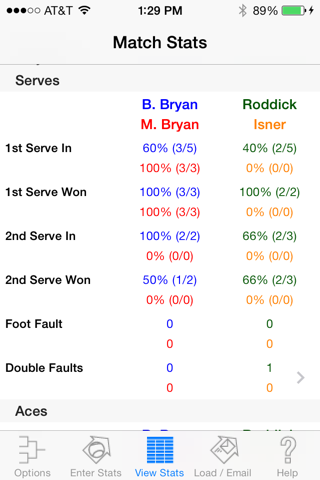 My Tennis Stats Lite screenshot 3