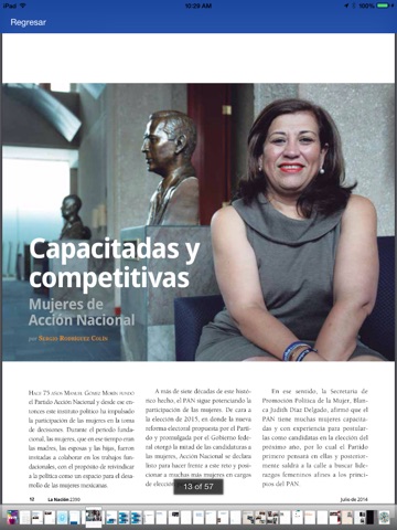 Revista La Nación para iPad screenshot 4