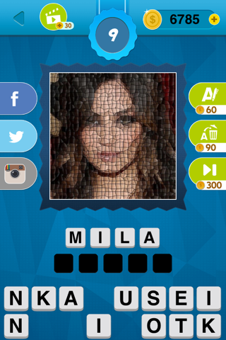 Guess the Celeb - Scrambled Celebrities Quiz screenshot 2