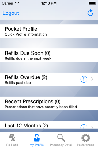 MedCare Rx screenshot 2