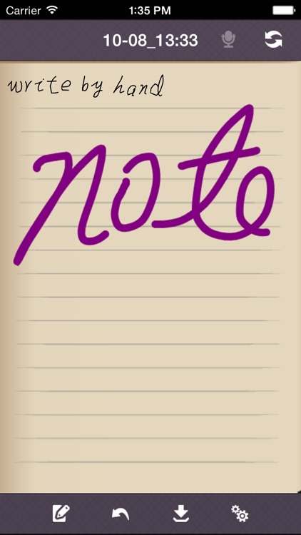 Handwriting Note Lite screenshot-4