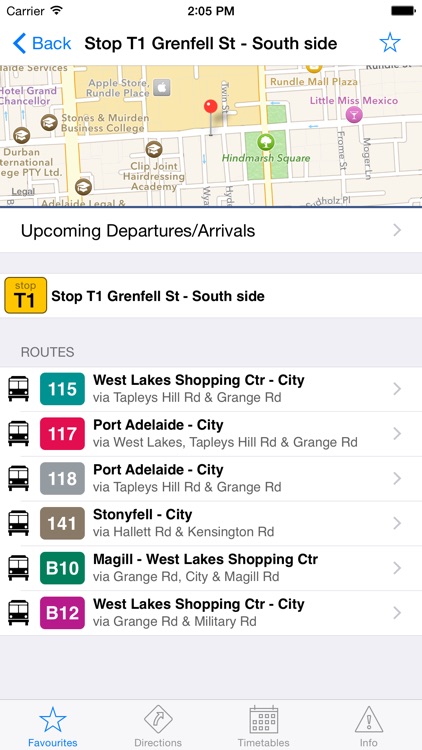 TransitTimes Adelaide - Adelaide Metro trip planner & offline timetables screenshot-3