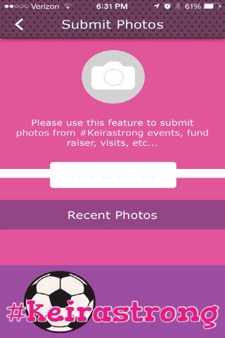 #KEIRASTRONG Mobile App screenshot 4