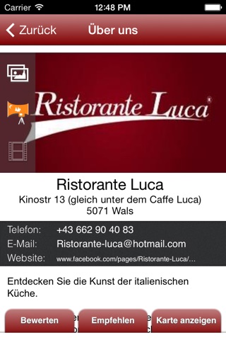 Ristorante Luca screenshot 2