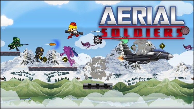 Aerial Soldiers - World War Soldiers Jet Fighting Game
