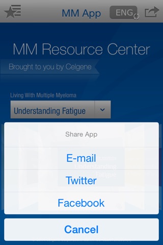 Multiple Myeloma Resource Center screenshot 2