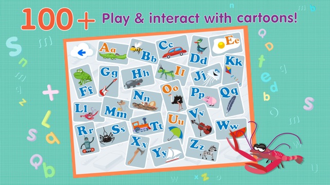 ABCs alphabet phonics games for kids based on Montessori lea(圖3)-速報App