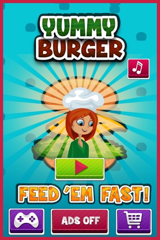 Feed’em Yummy Burger Shop - Hamburger Cooking & Sandwiches Maker Restaurant Games for Kids screenshot 3