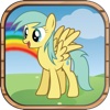 Pony Jump Game for Kids: Cute Little Ponies jump through the magic forest