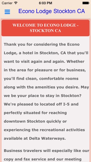 Econo Lodge Stockton CA(圖4)-速報App