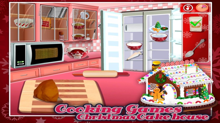 Cooking Games:Christmas Cake Hous screenshot-3