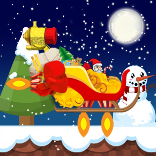 Santa's Sleigh Christmas Eve Present Drop Mission Icon