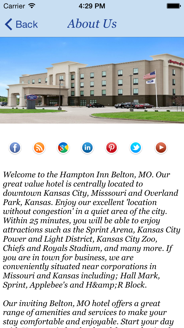 How to cancel & delete Hampton Inn Belton/Kansas City from iphone & ipad 2