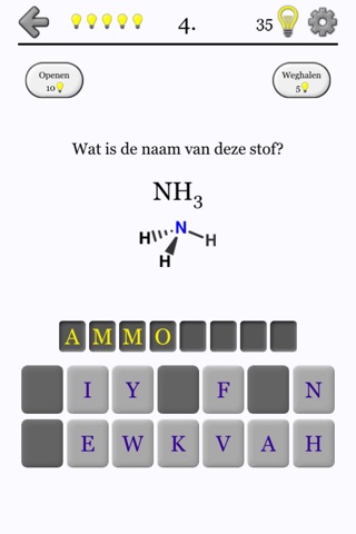 Chemical Substances: Chem-Quiz screenshot 2