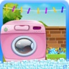 Home Service Laundry Girl Games Wash Dresses Game