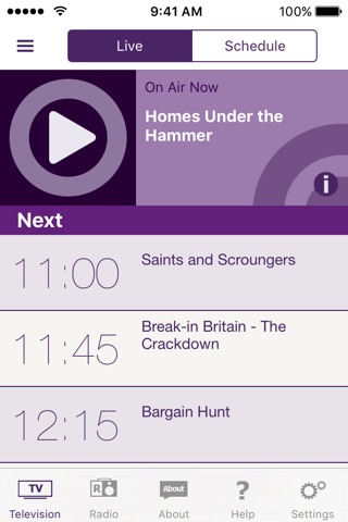 BFBS TV Player screenshot 2