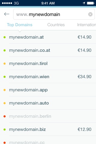 easyname Domaincheck & WHOIS screenshot 3
