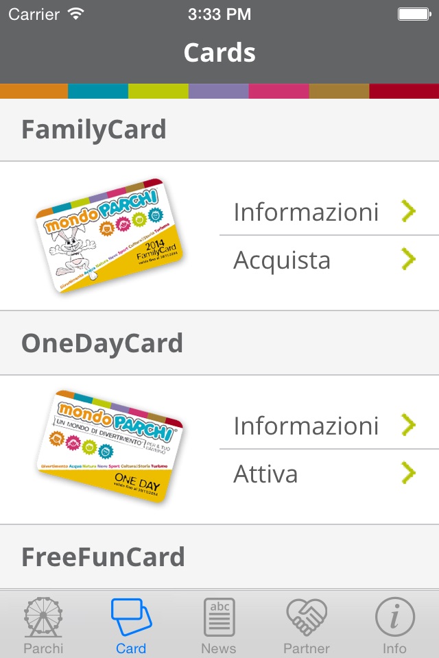 MondoParchi App Ufficiale screenshot 2