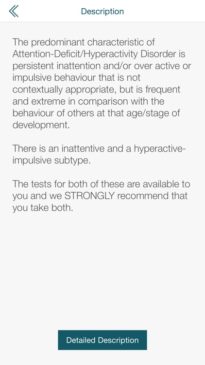 Attention Deficit/Hyperactivity Disorder ADHD Test By PocketShrink