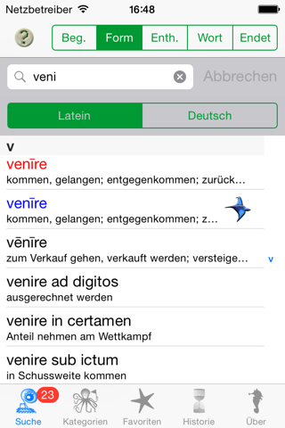 Smaragduplus - Latein Deutsch Wörterbuch screenshot 2