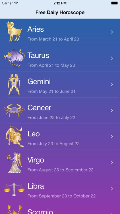 Free Daily Horoscope