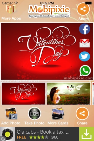 Valentine Day eCard & Greeting screenshot 4