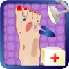 Princess Foot Surgery - Crazy surgeon and free foot doctor care game