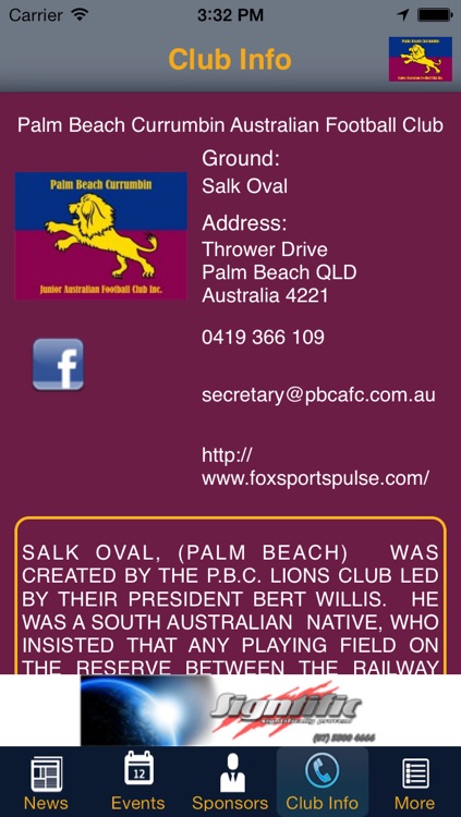 Palm Beach Currumbin Australian Football Club screenshot-3