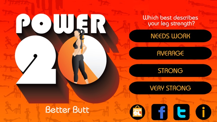 20 Minute Butt Workouts: Power 20