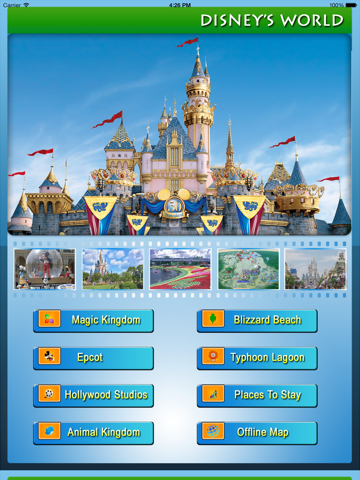 Disney World Offline Map Guideのおすすめ画像1